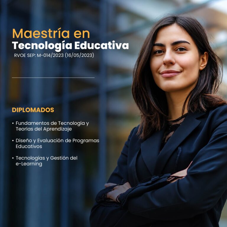 Maestría en Tecnología Educativa